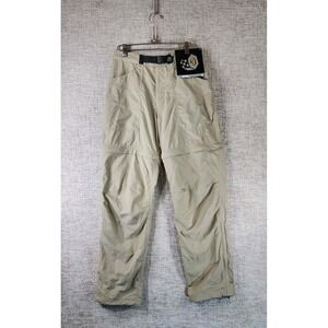 Mountain Hardwear Womens Diversion Pants Size 8 Khaki Convertible Hiking 27x30